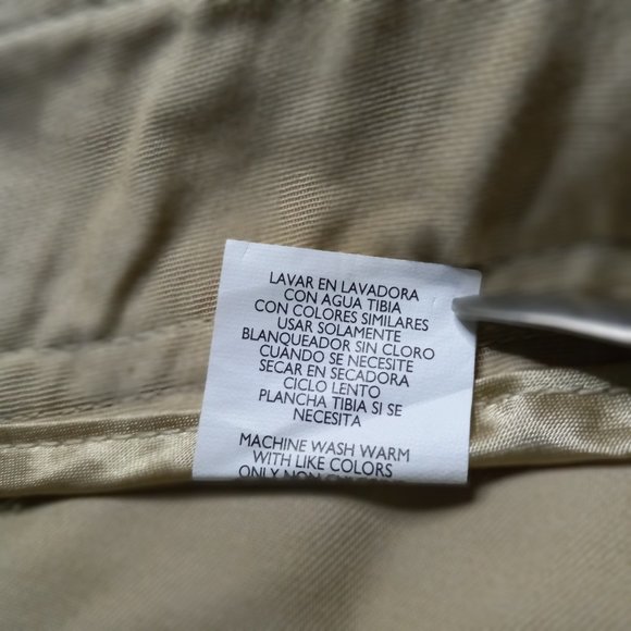 VTG Daisy Fuentes Women’s Khaki Pants Size 8 Chinos NWT Straight Leg Pockets - Picture 10 of 13